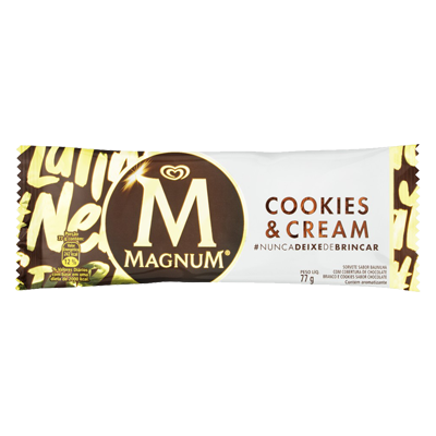 Picole Kibon Magnum Cookies Cream 90 Ml