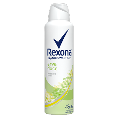 Desodorante Rexona Aerosol Feminino Erva Doce 90 G