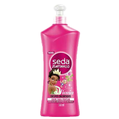 Creme Pentear Infantil Seda Tiana Crespos Encantado 300 Ml