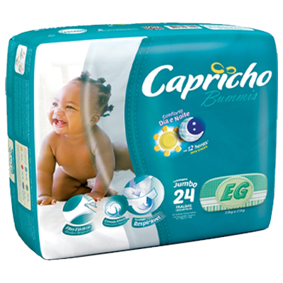 Fralda Capricho Bummis Jumbo Xg 24 Un