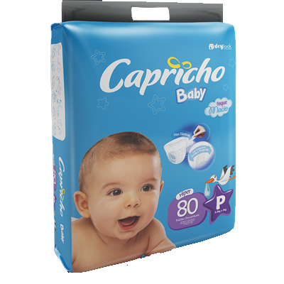 Fralda Capricho Hiper P C/80