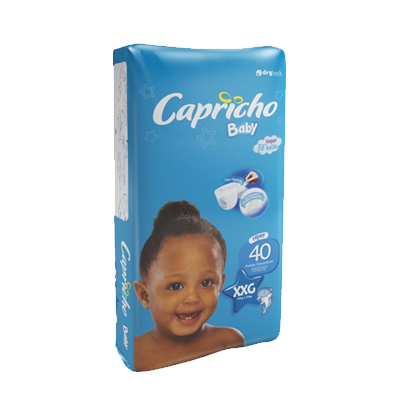 Fralda Capricho Hiper Xxg C/40