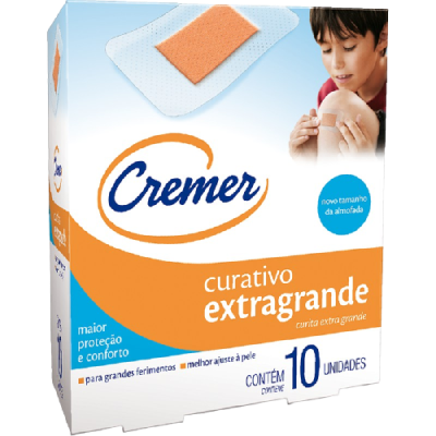 Curativo Cremer Care Extra Gr Transp 10 Un