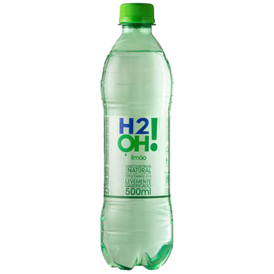 H2 Oh Limao C/Gas Pet 500 Ml