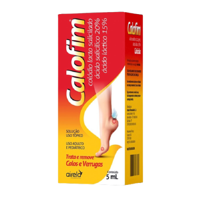 Calofim Acido Salic+Latico Sol Top 5 Ml