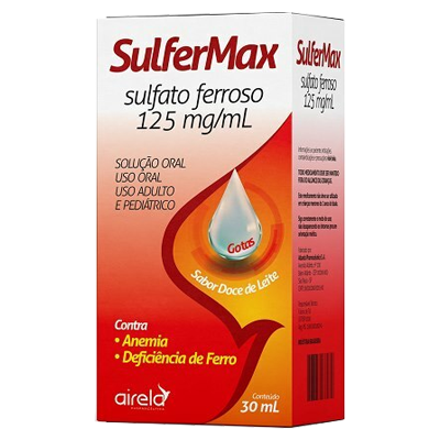 Sulfermax Sulfato Ferroso Sol Gts 30 Ml