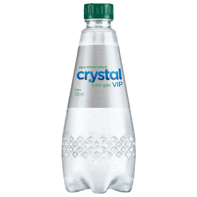 Agua Mineral Crystal Vip Com Gas 350 Ml
