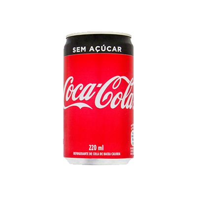 Coca Zero Lata Mini 220 Ml
