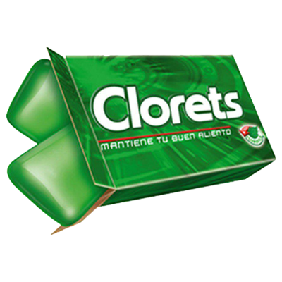 Chiclete Goma Clorets Hort 2 Un