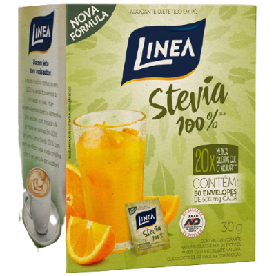 Adoçante Po Stevia Linea 50 X0,6 G