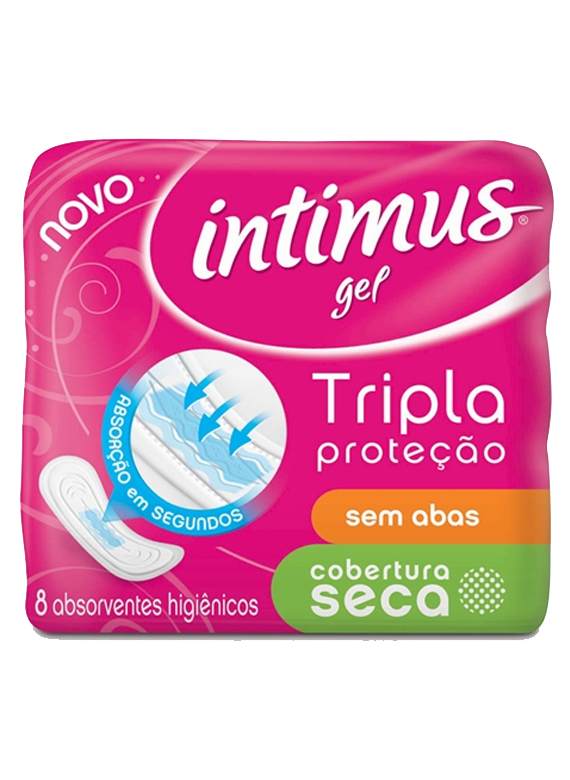 Absorvente Intimus Gel Norm Seca S/Ab 8 Un