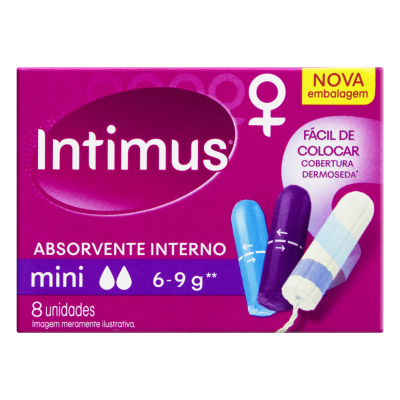 Absorvente Intimus Gel Intimus Days Mini 8 Un