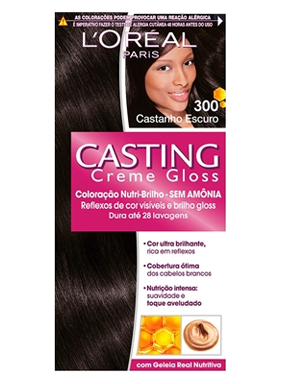 Tinta Casting Gloss Cr N.300 Castanho  Escuro