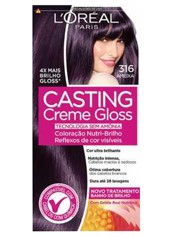 Tinta Casting Gloss Cr Gloss 316 Ameixa