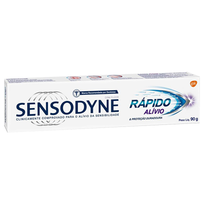 Creme Dental Sensodyne Rápido Alívio 90 Gramas