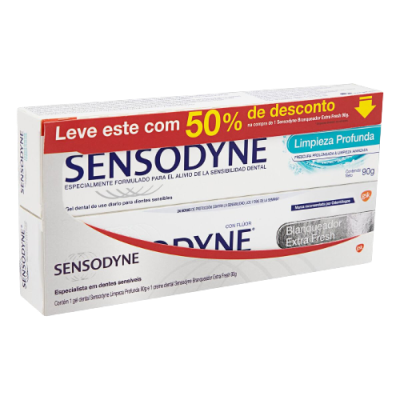 Kit Cr D Sensodyne Branq.Fresh 90 G+50 G