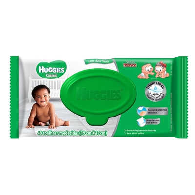 Lenco Umedecidos Huggies Aloe Vera 48 Un