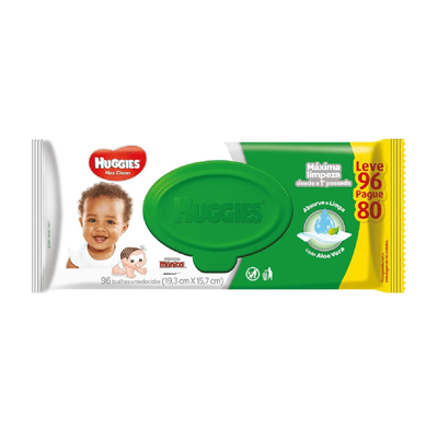 Lenco Umedecido Huggies Classic 96 Und