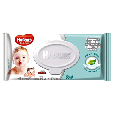 Lenco Umedecido Huggies One E Done Classic 48 Un