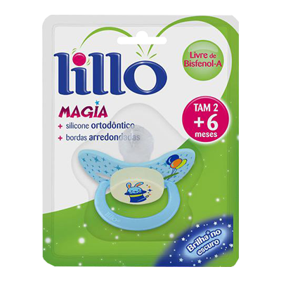 Chupeta Lillo Magia Baby S1 Azul 612420