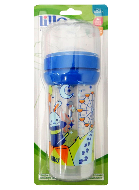 Mamadeira Lillo Super B Sil Magia Azul 260 Ml
