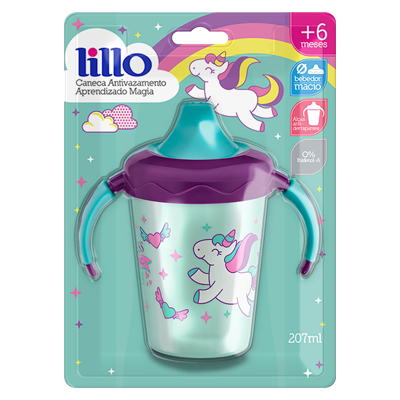 Caneca Lillo  Aprend Magia Alcas 207 Ml Lilas 612851