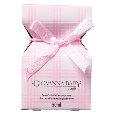 Colônia Giovanna Baby Rosa 50 Ml