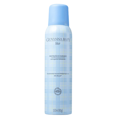 Desodorante Aerossol Giovanna Baby Blue 150 Ml