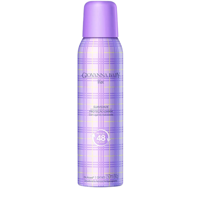 Desodorante Aerosol Giovanna Baby Lilac 150 Ml