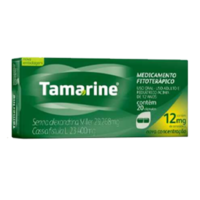 Tamarine 12 Mg 20 Caps