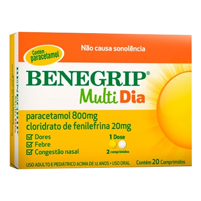 Benegrip Multi Dia 20 Cpr