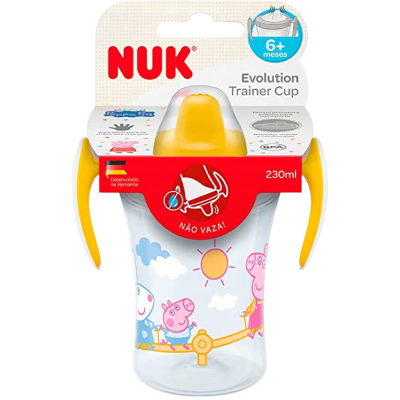 Copo Trei Evolut Nuk Peppa 230 Ml 76491 N