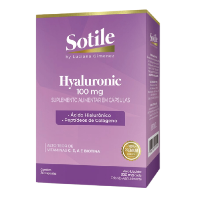 Sotile Hyaluronic By Luciana G. 30 Caps