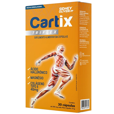 Cartix Triflex Colágeno Tipo Ii Acid Hialu Mag 30 Caps So