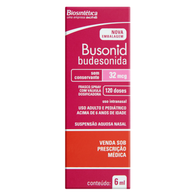 Busonid 32 Mcg Susp.Nasal 6 Ml 120 Dosed (Fp)