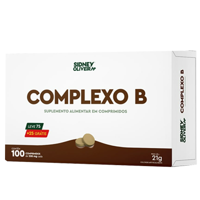 Complexo B 208 Mg   S.O. L100 P75 Cp (Blister)