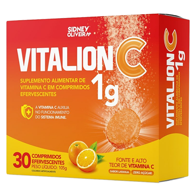 Vitamina C Vitalion C   S.O. 30 Comprimidos Efervescentes