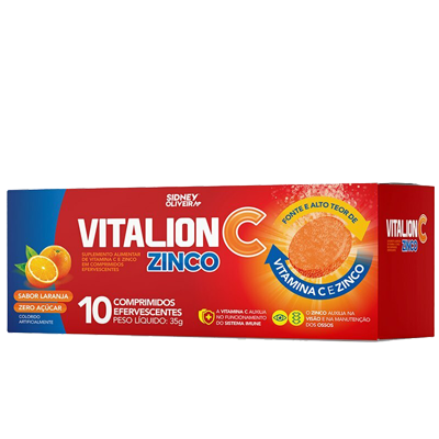 Vitalion C + Zinco   S.O. 10 Comprimidos Efervescentes