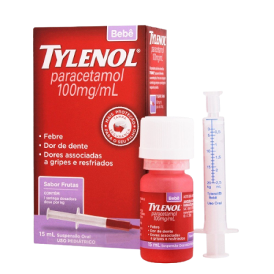 Tylenol Bebe Gts 15 Ml Frutas