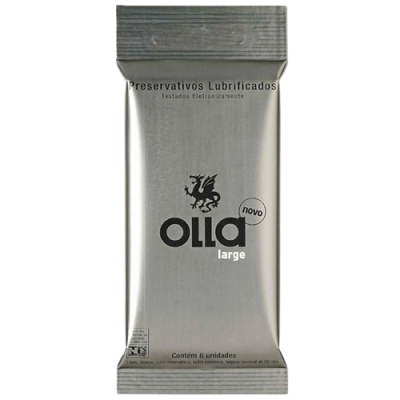 Preservativo Olla Lub Large C/6