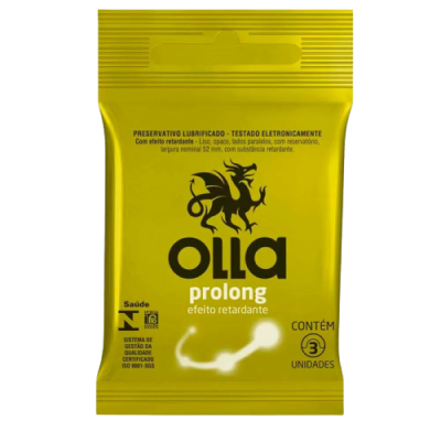 Preservativo Olla Lub Prolong C/3