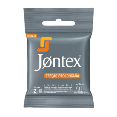 Preservativo Jontex Marathon Lubrificado C/3 Und