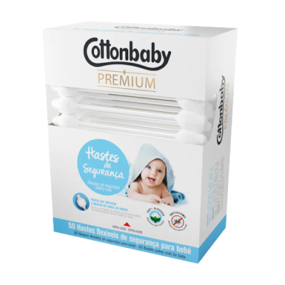 Cotonete Cotton Baby Premium 50 Un