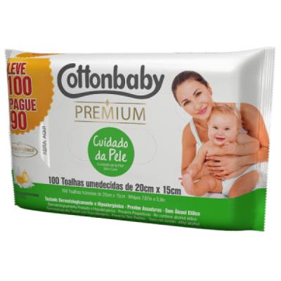 Toalha Umed Cottonbaby Cuid Pele L100 P90