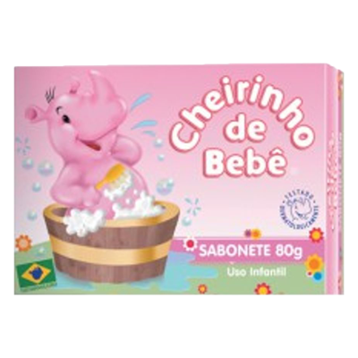 Sabonete Cheirinho Rosa 80 Gr