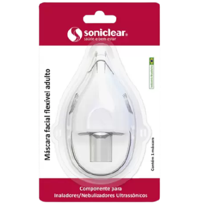 Conjunto Máscara Soniclear Nebulizador Avd Adulto