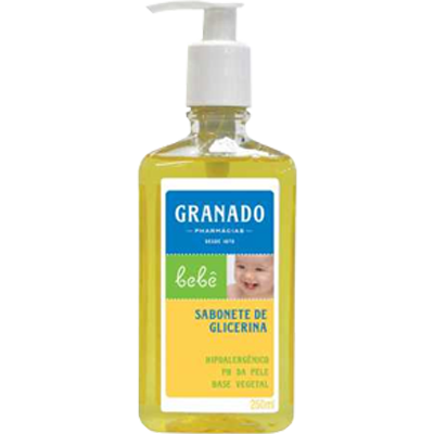 Sabonete Liquido Granado Bebe Glicerinado Tradicional 250 Ml