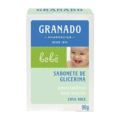 Sabonete Granado Glicerina Erva Doce Bebe 90 G