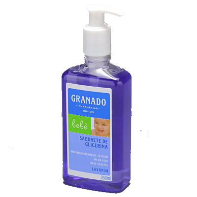 Sabonete Liquidp Infantil Granado Glicerinado Lavanda 250 Ml