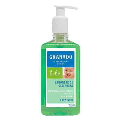 Sabonete Liquido Infantil Granado Glicerinado Erva Doce 250 Ml